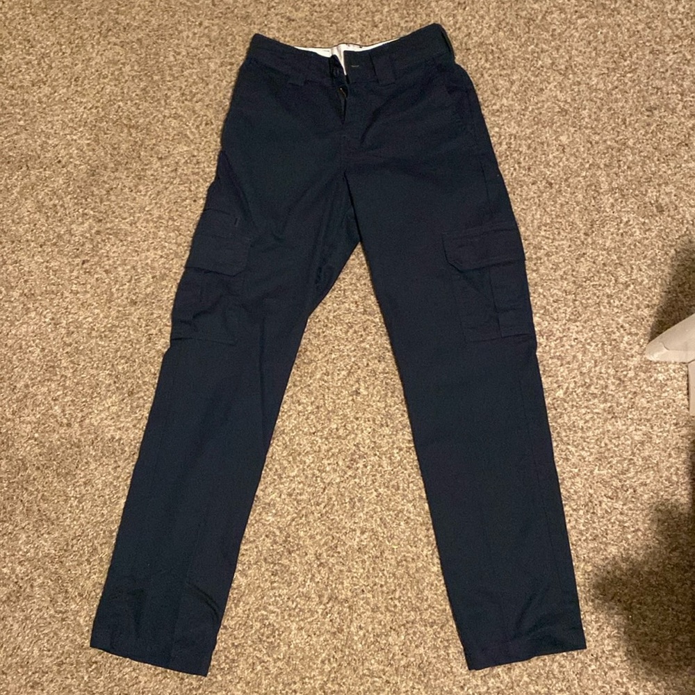 DICKIES Navy Blue Cargo Pants. 30w 32l